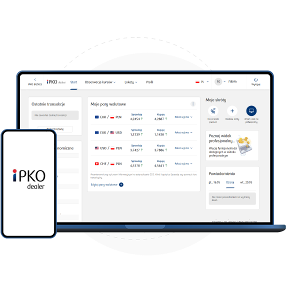 iPKO dealer - kantor dla firm