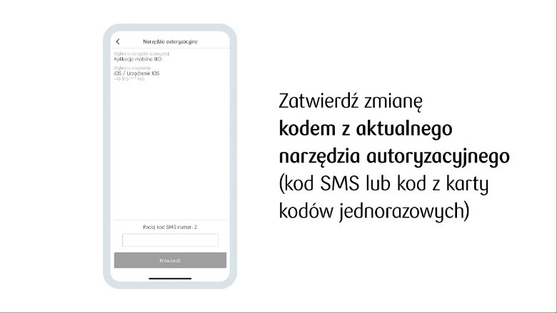 Grafika Jak włączyć mobilną autoryzację w aplikacji IKO?