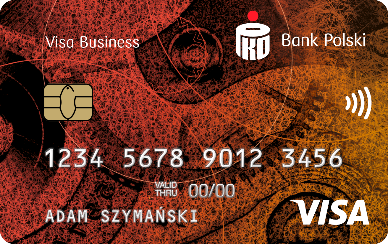 karta PKO Visa Business wielowalutowa