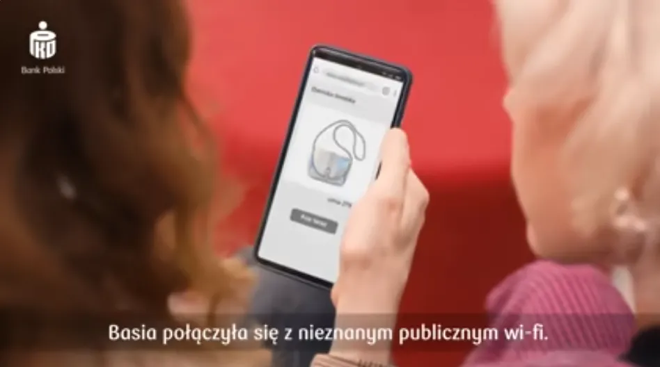 Logowanie do banku przez publiczne wi-fi