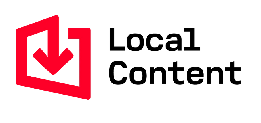 local content logo