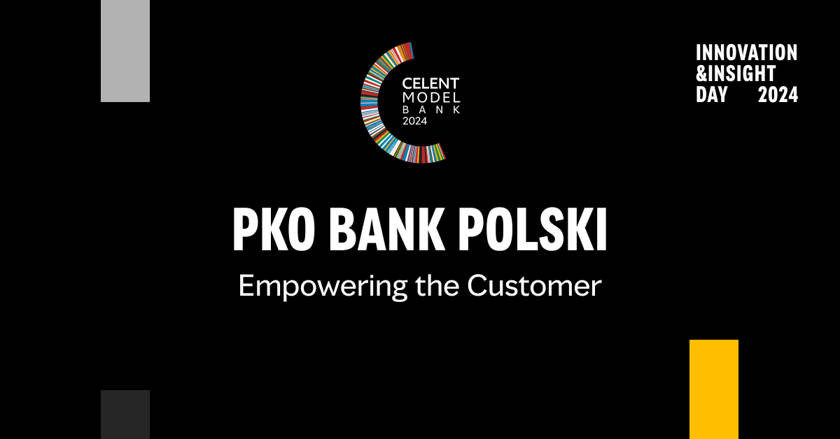 PKO Bank Polski laureatem Celent Model Bank Awards