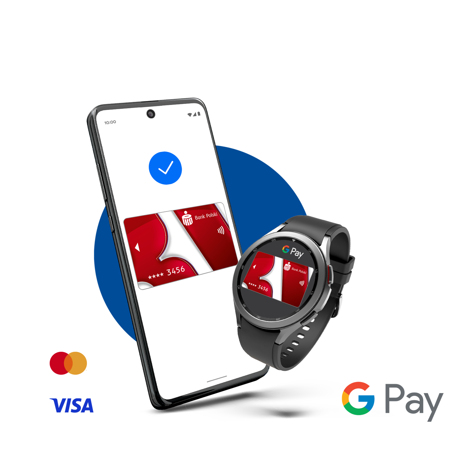 Grafika w kaflu Google Pay