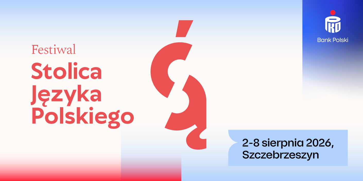 komunikat prasowy_PKO_Festiwal Stolica Języka Polskiego_grafika_1410 x 705 px_jj0