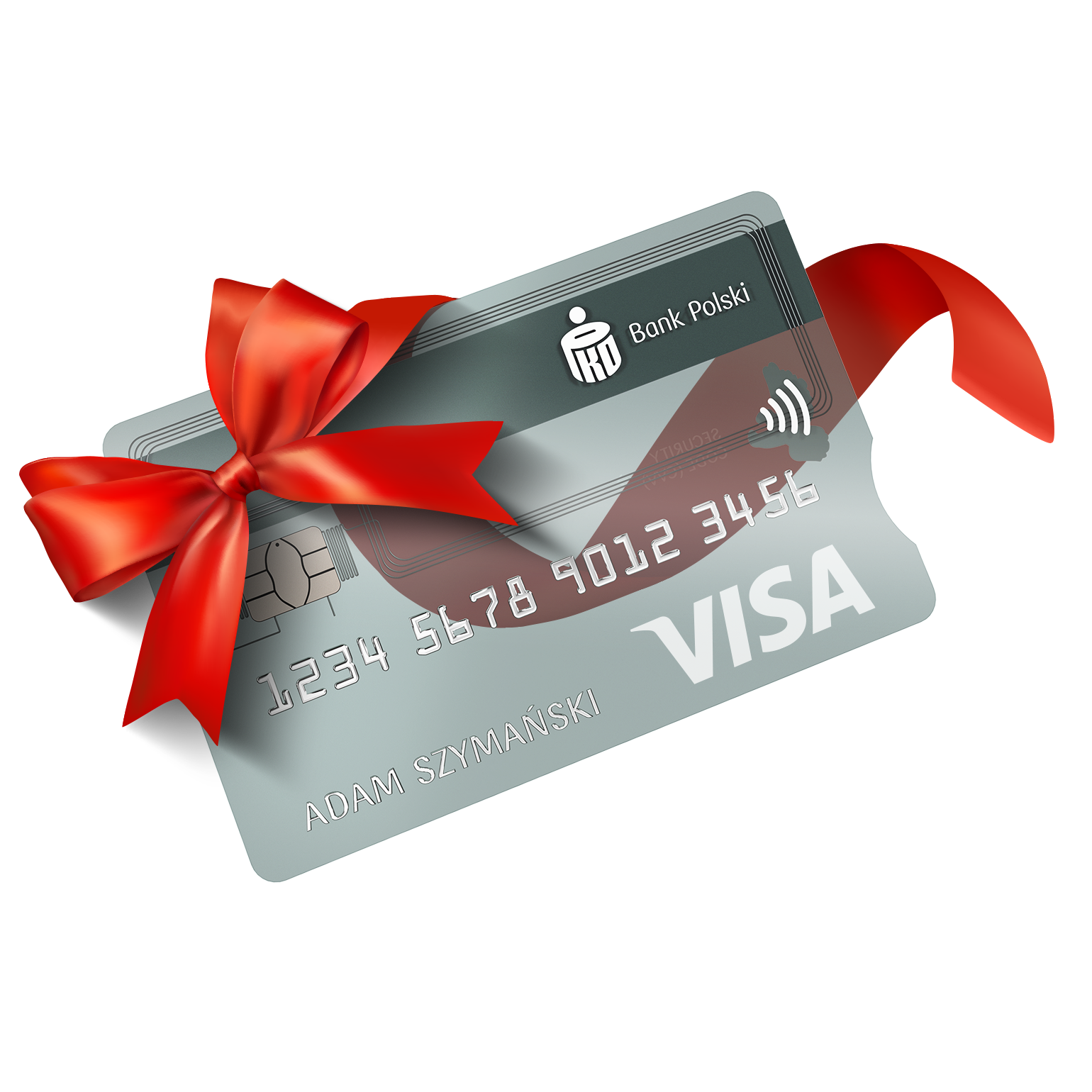 Przejrzysta karta kredytowa od PKO Banku Polskiego - Visa lub Mastercard