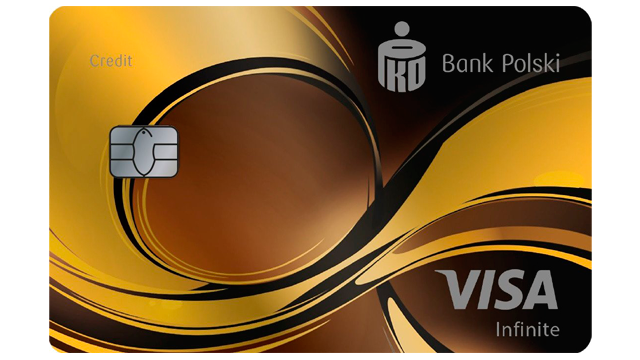 Grafika w kafelku Karta kredytowa PKO Visa Infinite