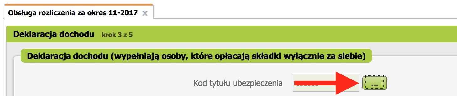 Tworzenie nowego kompletu rozliczeniowego za wskazany miesiąc lub wykonania korekty kompletu rozliczeniowego przesłanego do ZUS