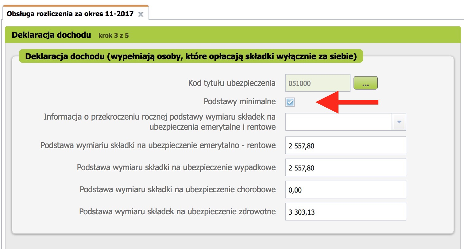 Tworzenie nowego kompletu rozliczeniowego za wskazany miesiąc lub wykonania korekty kompletu rozliczeniowego przesłanego do ZUS