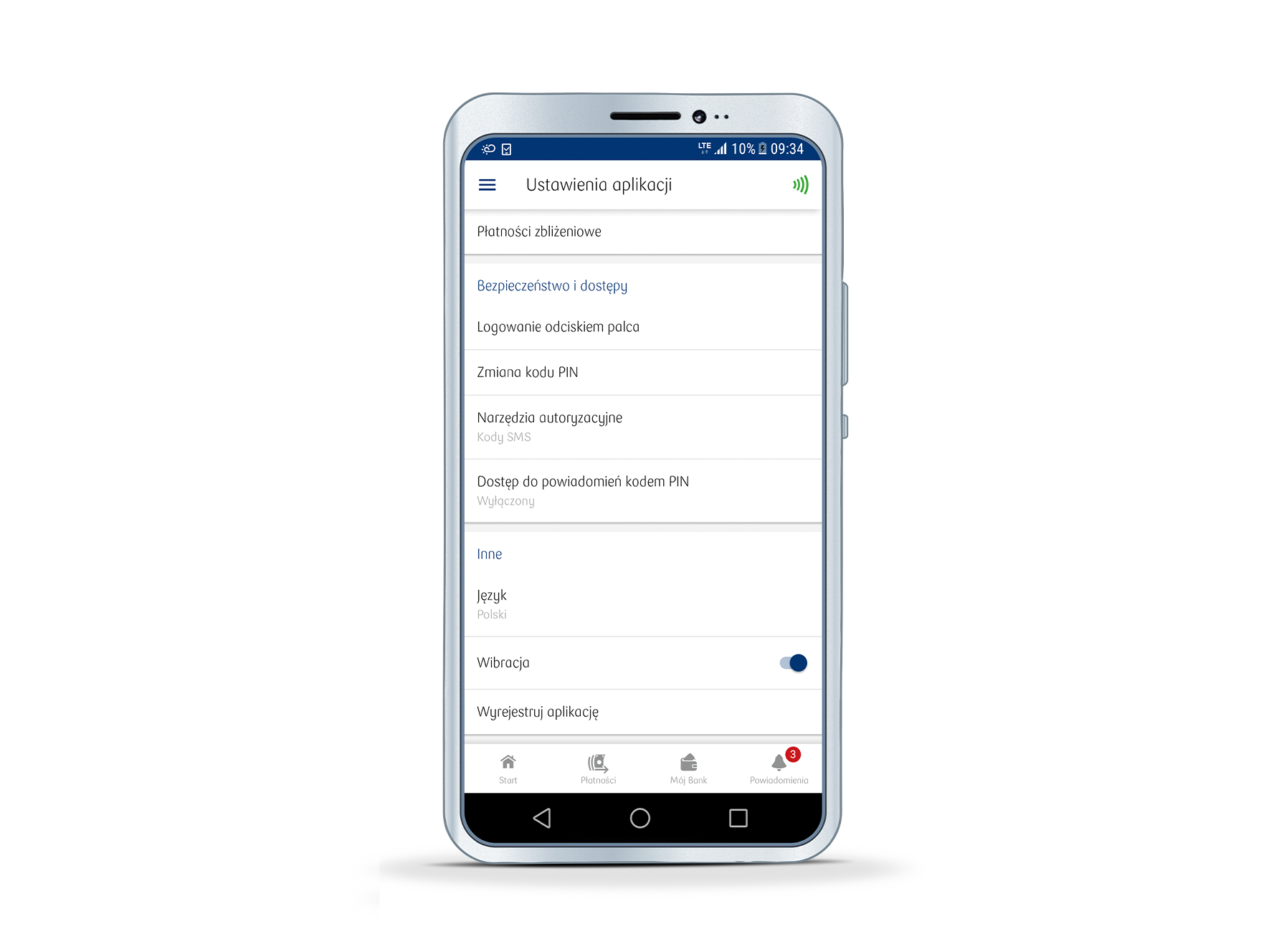 Mobilna autoryzacja aktualizacja aplikacji IKO Android