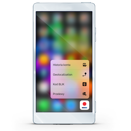 Szybki dostęp do funkcji aplikacji IKO dzięki 3D Touch