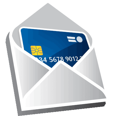 Kurier dostarczy Twoją kartę debetową do PKO Konta za Zero oraz 1 dokument do podpisu
