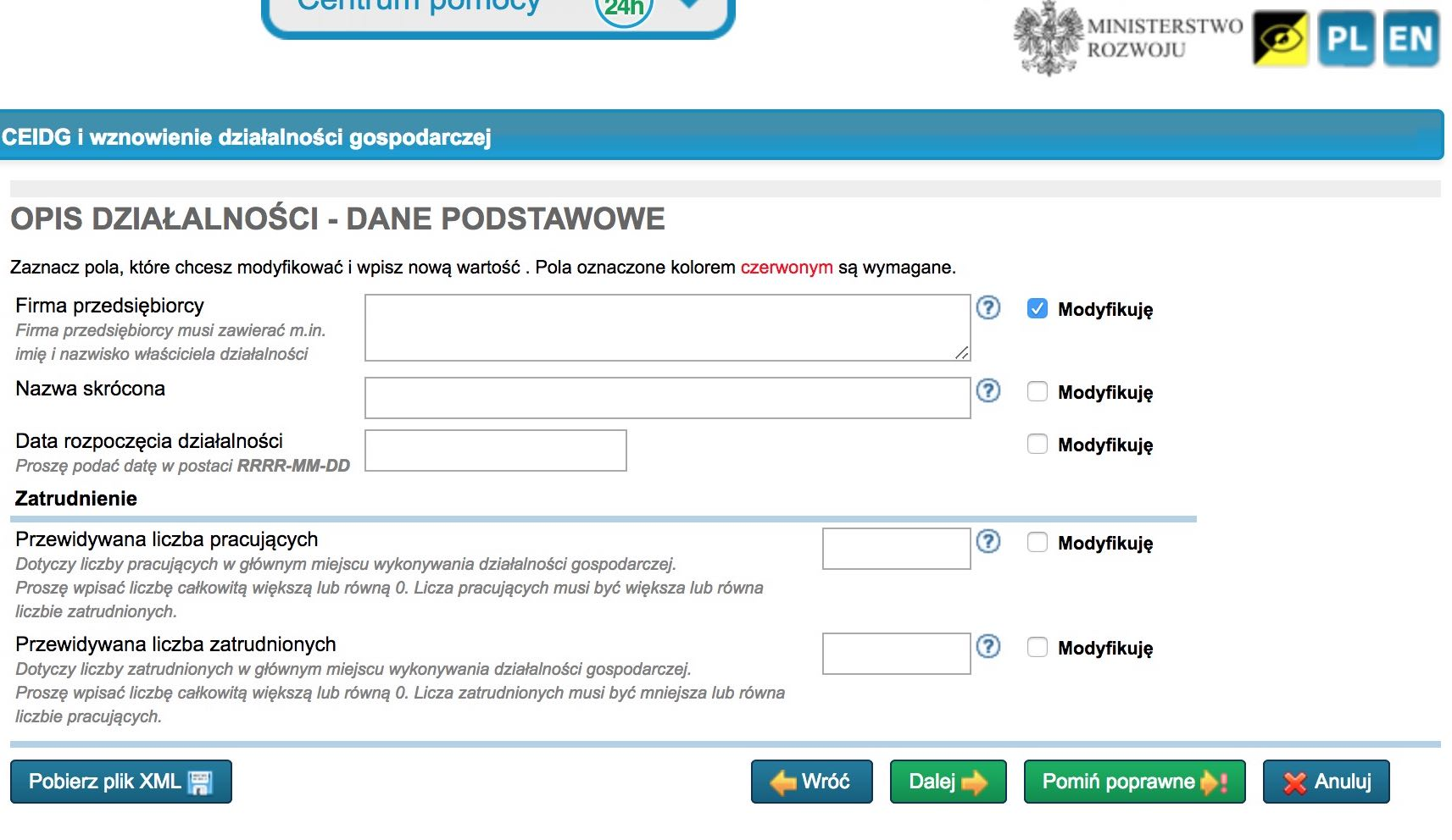 Jak wznowić działalność gospodarczą przez internet
