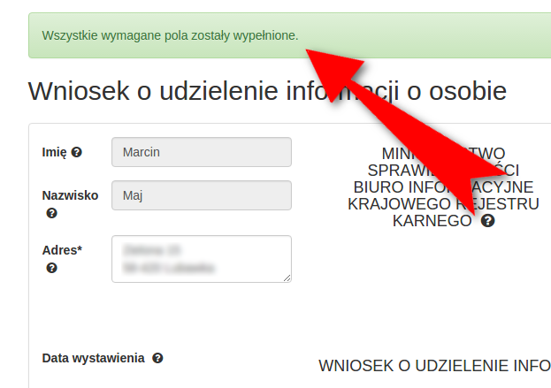 Uzyskanie zaświadczenia o niekaralności - krok po kroku
