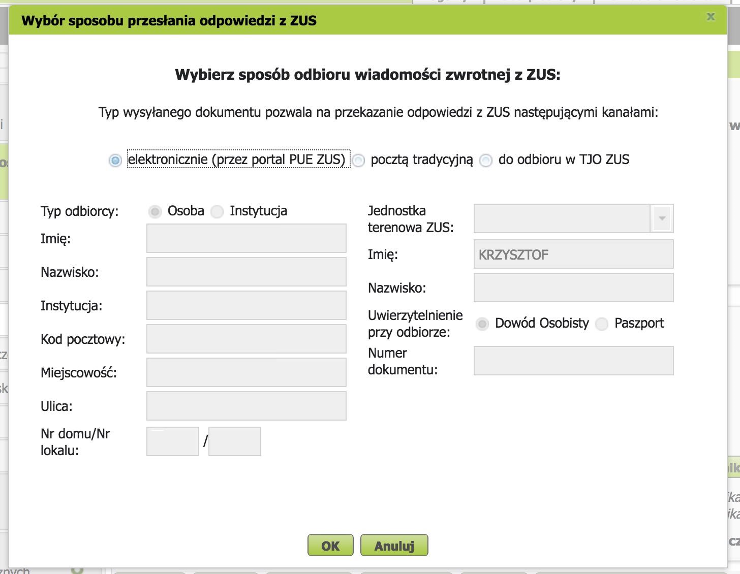 Jak złożyć wniosek o wydanie zaświadczenia o niezaleganiu w opłacaniu składek ZUS przez internet