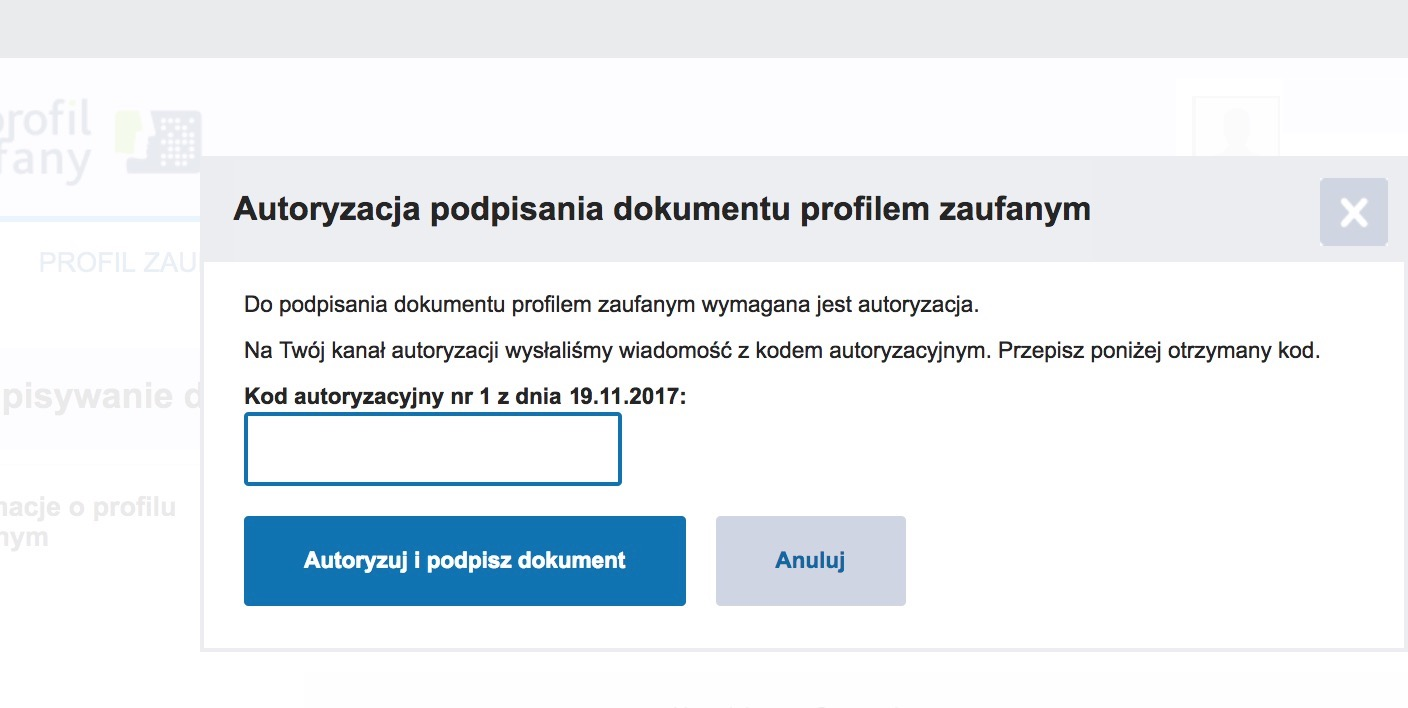 Zaświadczenie o wpisie do CEIDG