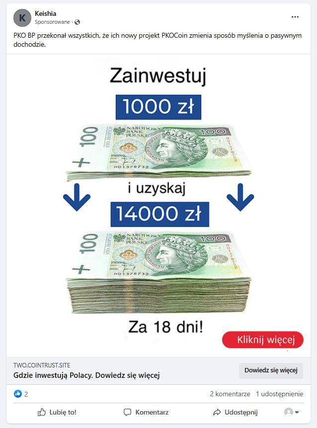 fałszywa reklama